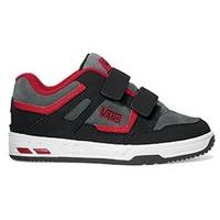 vans knightro blackcharcoalred kids shoe ma3y66