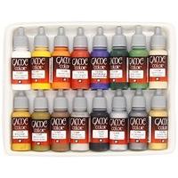 Vallejo Game Color Introduction Acrylic Paint Set - Assorted Colours (Pack of 16)