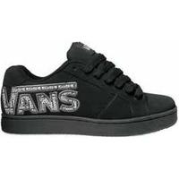 vans widow double v blackblack kids shoe de237h