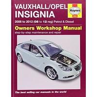 Vauxhall/Opel Insignia Petrol & Diesel Service and Repair Manual: 2008-2012 (Haynes Service and Repair Manuals)