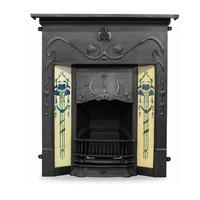 valentine cast iron fire combination from carron fireplaces