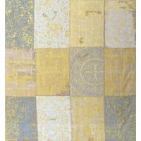 vanilla dream distressed yellow patchwork rug louis de poortere 230x23 ...