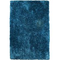 varanasi blue shaggy modern rug