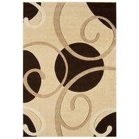 Valera Beige & Brown Modern Rug