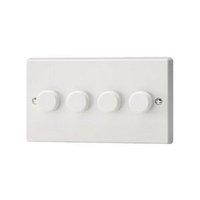 Varilight V-Pro Dimmer 4 Gang Premium White