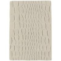 vallejo cream pebbles wool modern rug