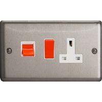 varilight raised edge 45a cooker control unit cw 13a socket raised mat ...