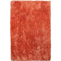 Varanasi Orange Modern Shaggy Area Rug