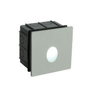 varone 4w smd led wall guide silver ip65 50lm 85426