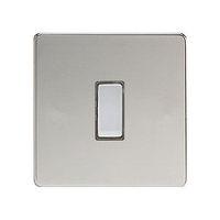 Varilight v-pro eclique2 1 Gang Slave for ECLIQUE2 LED Dimmer Polished Chrome - E59238