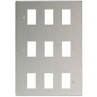 Varilight power grid 9G Grid Plate Screwless Chrome - E58639