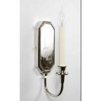 Valerie N828 Traditional Solid Brass Nickel Plated 1 Light Wall Light