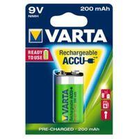Varta Rechargeable 9V Battery 200Mah