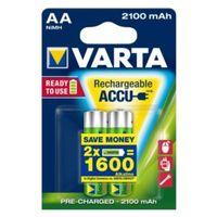 Varta Rechargeable AA Battery 2100Mah Pack of 4