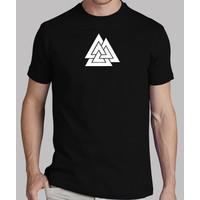 valknut boy manga short, black