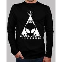 vandalz ufo long sleeve - black