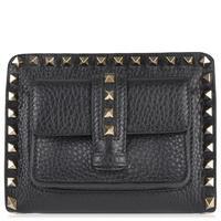 VALENTINO Rockstud Grained Crossbody Bag