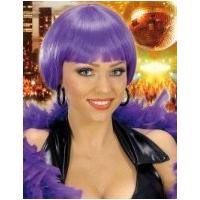 Valentina - Dark Purple Wig For Hair Accessory Fancy Dress