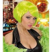 valentina neon green wig for hair accessory fancy dress