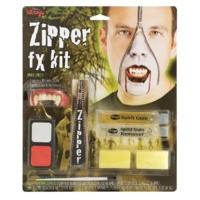 Vampire Zipper Fx Kit Halloween Makeup