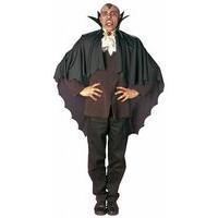 Vampire Cape Withstand Up Collar Black Accessory For Superhero Super Hero Fancy