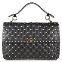 valentino quilted rockstud cross body bag