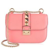 valentino rockstud chain shoulder bag