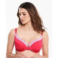 Value T-Shirt Bra Hot Pink