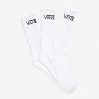 vans classic crew socks white