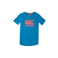 vapodri poly logo kids training t shirt