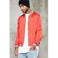 varsity stripe baseball jacket