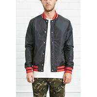 Varsity Striped Windbreaker