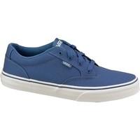 Vans Winston Canvas girls\'s Children\'s Skate Shoes in blue
