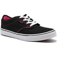 Vans Atwood Canvas Black girls\'s Children\'s Skate Shoes in black