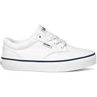 Vans Winston Canvaswhtnvy girls\'s Children\'s Skate Shoes in white