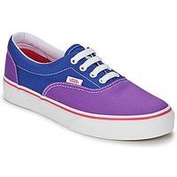 vans era girlss childrens shoes trainers in purple