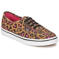Vans AUTHENTIC LO PRO girls\'s Children\'s Shoes (Trainers) in brown