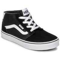 vans chapman mid boyss childrens shoes high top trainers in black