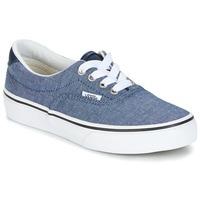 vans era 59 boyss childrens shoes trainers in blue
