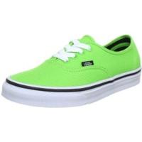 Vans Authentic green flash/black