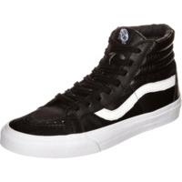 vans sk8 hi reissue premium leather black