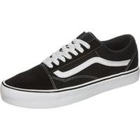 vans old skool lite suedecanvas blackwhite