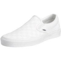 Vans Classic Slip-On Checkerboard all true white