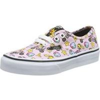 vans nintendo authentic junior princess peachmotorcycle