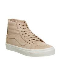 Vans Sk8 Hi Reissue VEGGIE TAN LEATHER ZIP