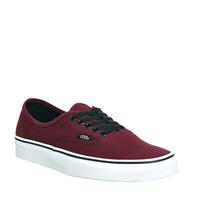 vans authentic port royale black