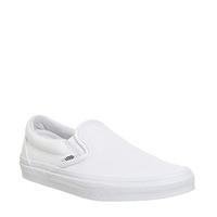 Vans Classic Slip On WHITE MONO MONO