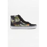 Vans Sk8-Hi Reissue Decay Palms Trainers, BLACK