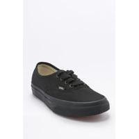 Vans Authentic All Black Trainers, BLACK