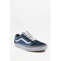 vans old skool black suede trainers navy